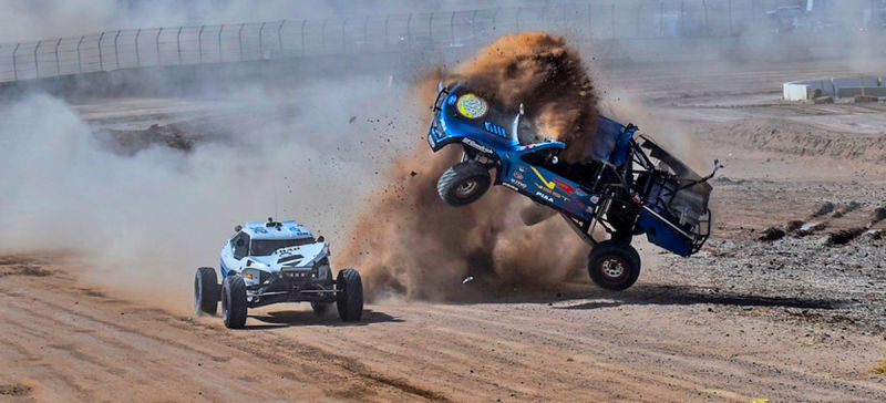 Illustration for article titled The 30 Craziest Moments In Racing Of 2015